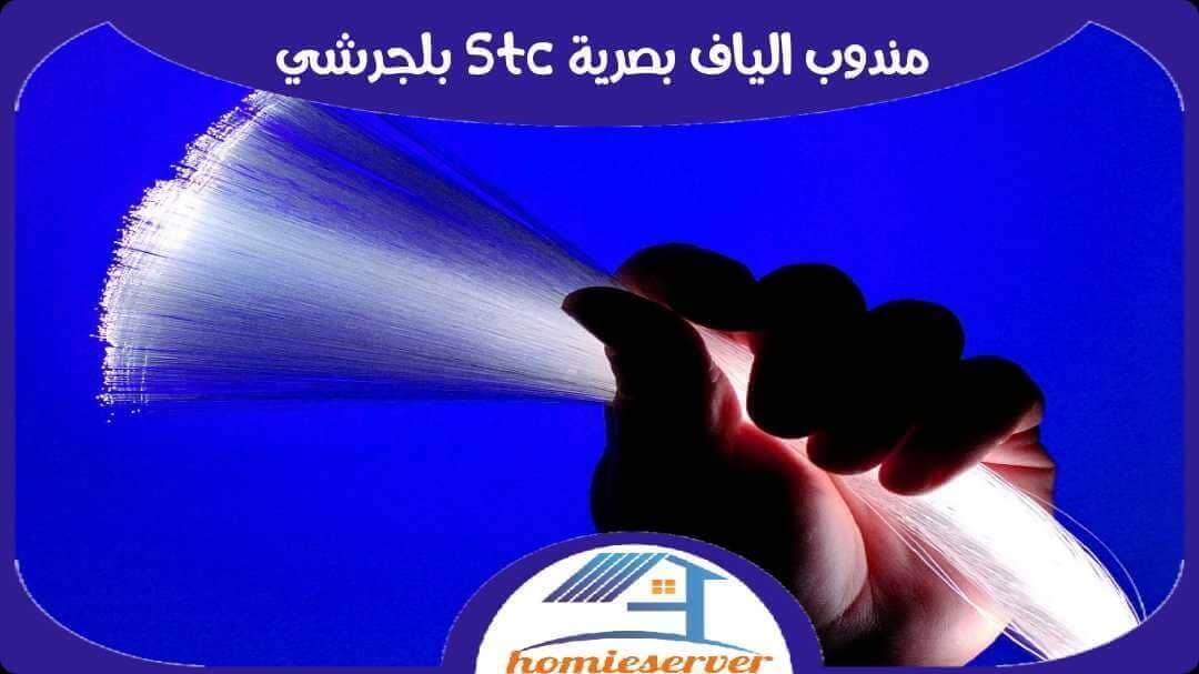 مندوب الياف بصرية stc بلجرشى