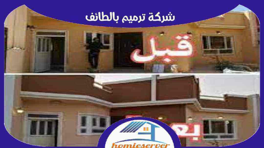 شركة ترميم بالطائف